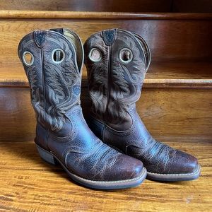 Ariat Style# 34824 Size 11D French Toe Brown Western Cowboy Boots